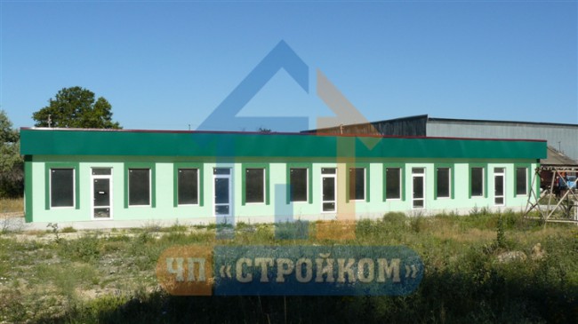 Одноэтажный павильон в Севастополе